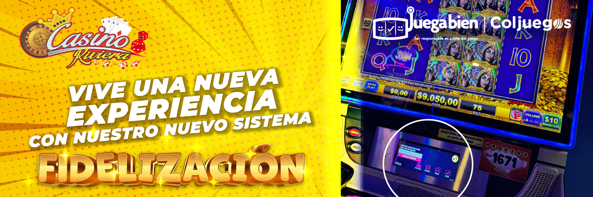 Casino Riviera: vive una nueva experiencia con nuestro nuevo sistema de fidelización